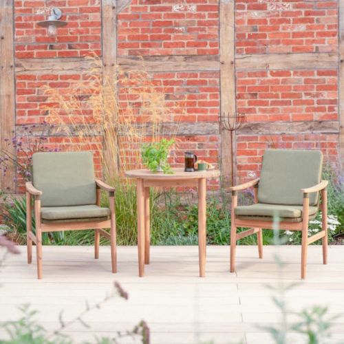 Kettler Meadow 2 Seat Wood Bistro Set