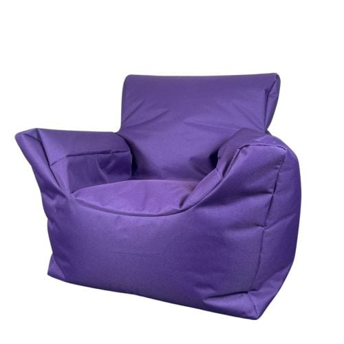 Funzee Kids Small Beanbag Chair - Purple