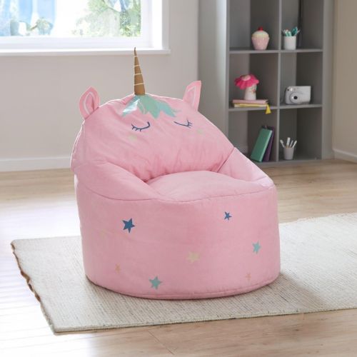 Unicorn Beanbag Chair - Pink