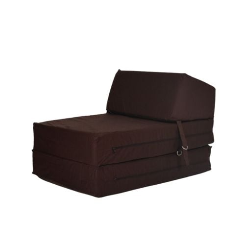 Single Chair Bed in Chocolate