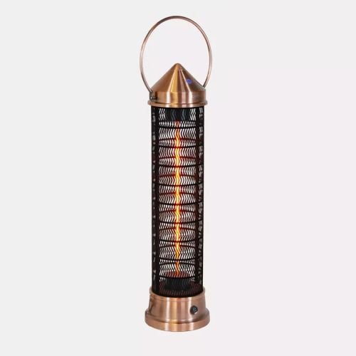Kalos Copper 1800W Electric Lantern Heater - 84cm
