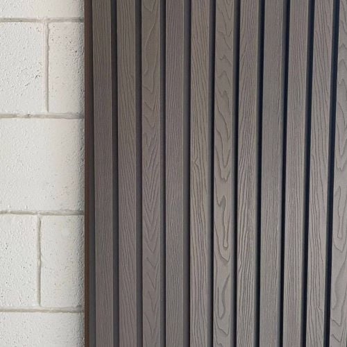 Duro-Clad Composite Cladding - Chocolate Brown (21.6cm x 2.8cm x 220cm)