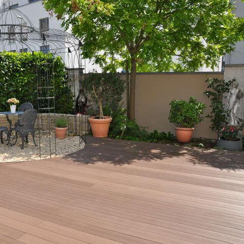 TherraWood Composite Decking - Embossed Tropic Brown (3.6m x 140mm x 26mm)