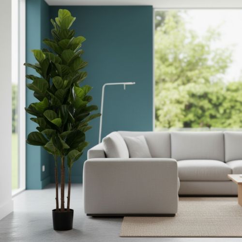 5ft (150cm) Outdoor Living Artificial Fiddle Tree