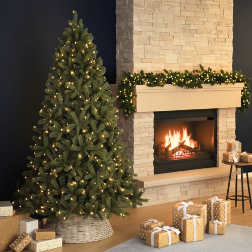 5ft (150cm) Pre-Lit Mayberry Spruce Artificial Christmas Tree