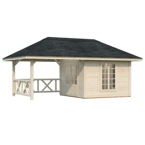 Nuala 16.6m Gazebo (323cm x 588cm x 300cm) - Set 7