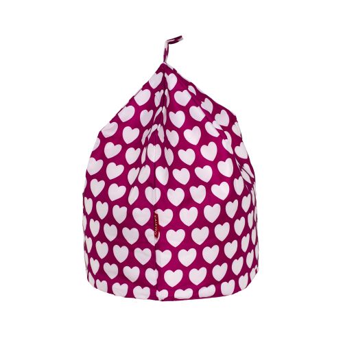 Pink Heart Kids Beanbag