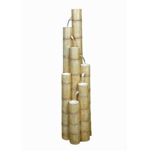 Large Bamboo Poles Water Feature