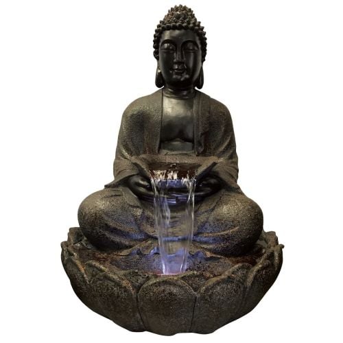 Brown Sitting Buddha