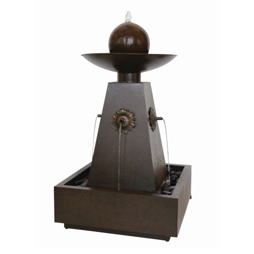 Marino Zinc Metal Water Feature