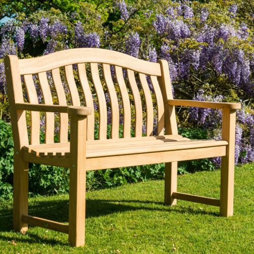 Alexander Rose 4ft Roble Turnberry Wooden Bench 