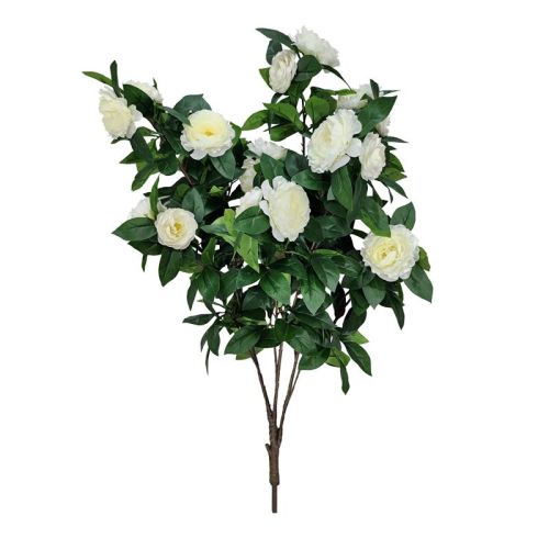 85cm MultiBranch Cream Camelia Branch