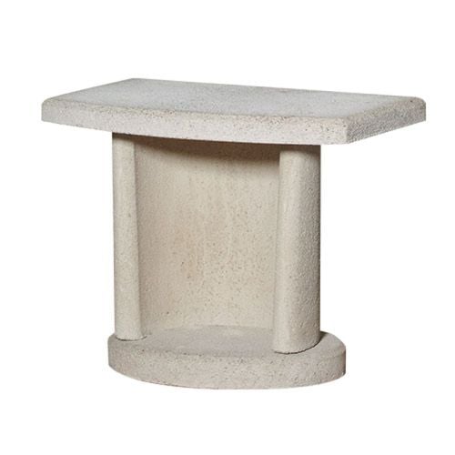 Buschbeck Side Table for Masonry Barbecue