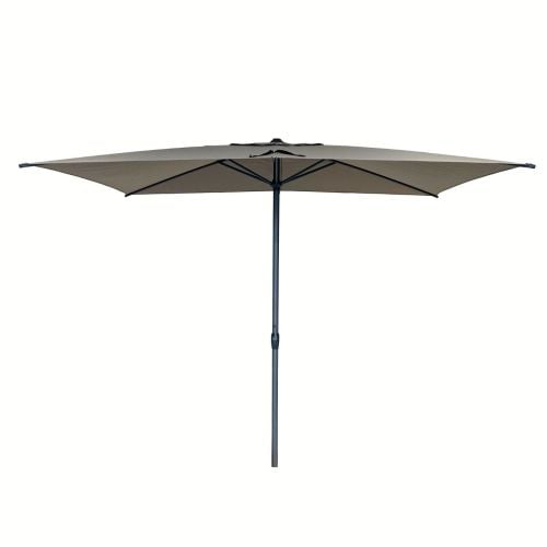 Solora Rectangular Parasol 2m x 3m - Taupe