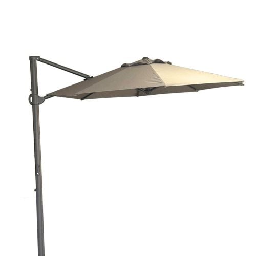Solora Round Cantilever Parasol 3.5m in Taupe	