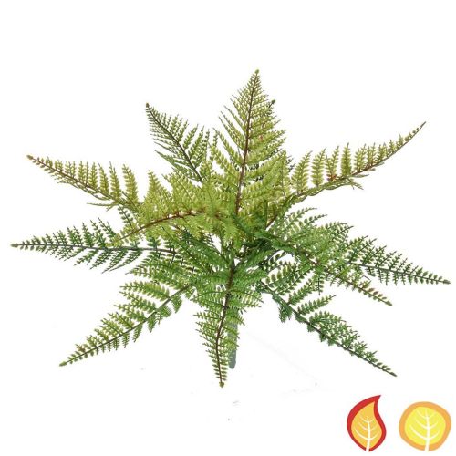 36cm Plants Base Fern Leather