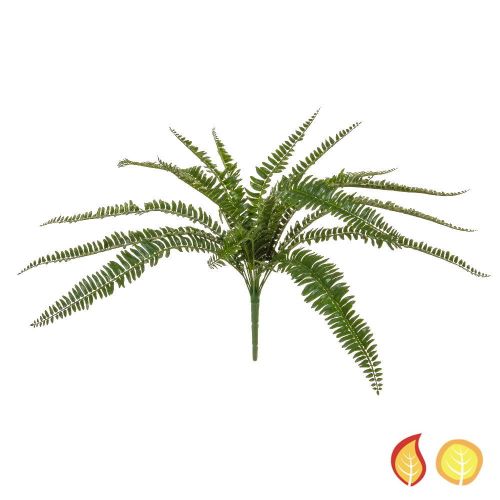 55cm Boston Fern (Fire Resistant + UV Protected)