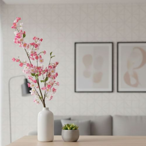 157cm Foliage Cherry Blossom – Pink 