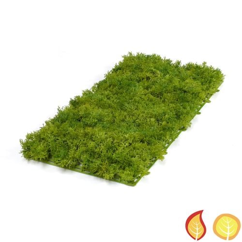 Topiary Moss Mat Green 50cm x 25cm (Fire Resistant & UV Protected)