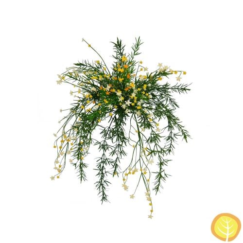 42cm I & T Baby's Breath Yellow White Mix (UV Resistant)