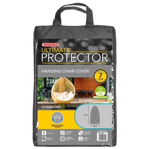 Bosmere Ultimate Protector - Single Hanging Chair Cover - Charcoal