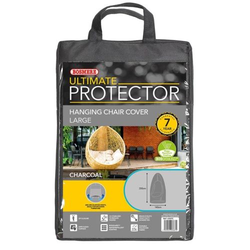 Bosmere Ultimate Protector - Double Hanging Chair Cover - Charcoal