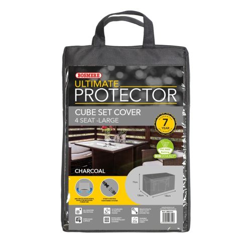 Bosmere - Ultimate Protector Rectangular Cube Set Cover - 4 Seat