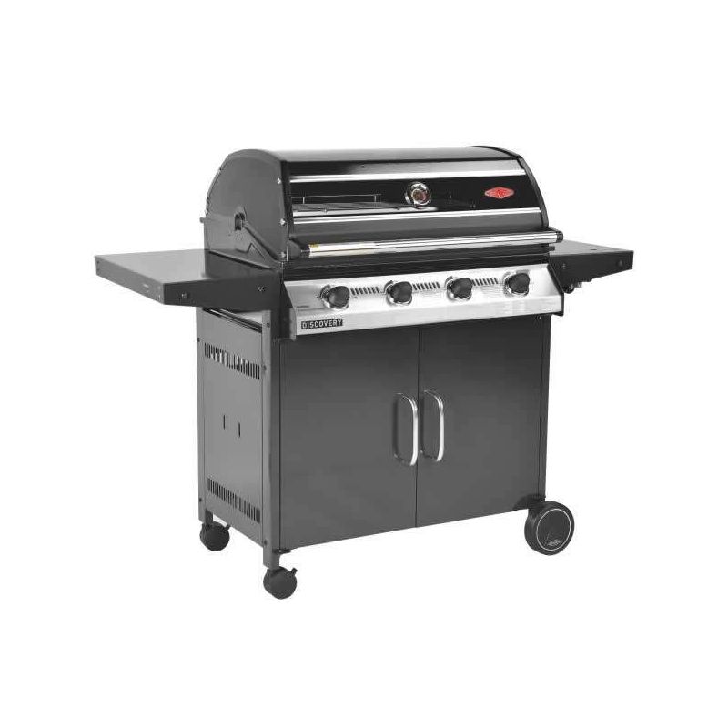 1000R 4 Burner Gas BBQ & Side Burner with Trolley BeefEater