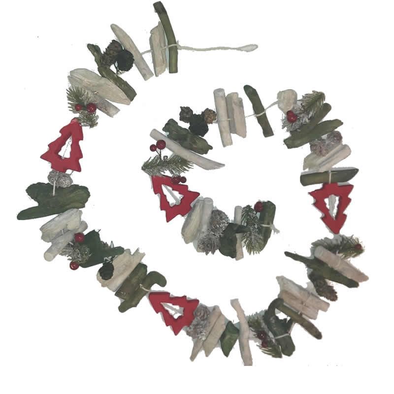 Wood & String Garland