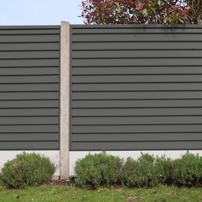 Merlin Grey Fence Panel