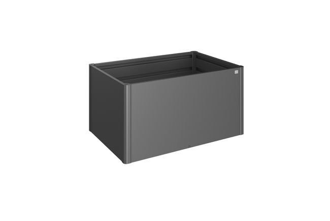 Raised Vegetable Bed - Metallic Dark Grey - 1.5 x 1 (152cm x 102cm x 77cm)