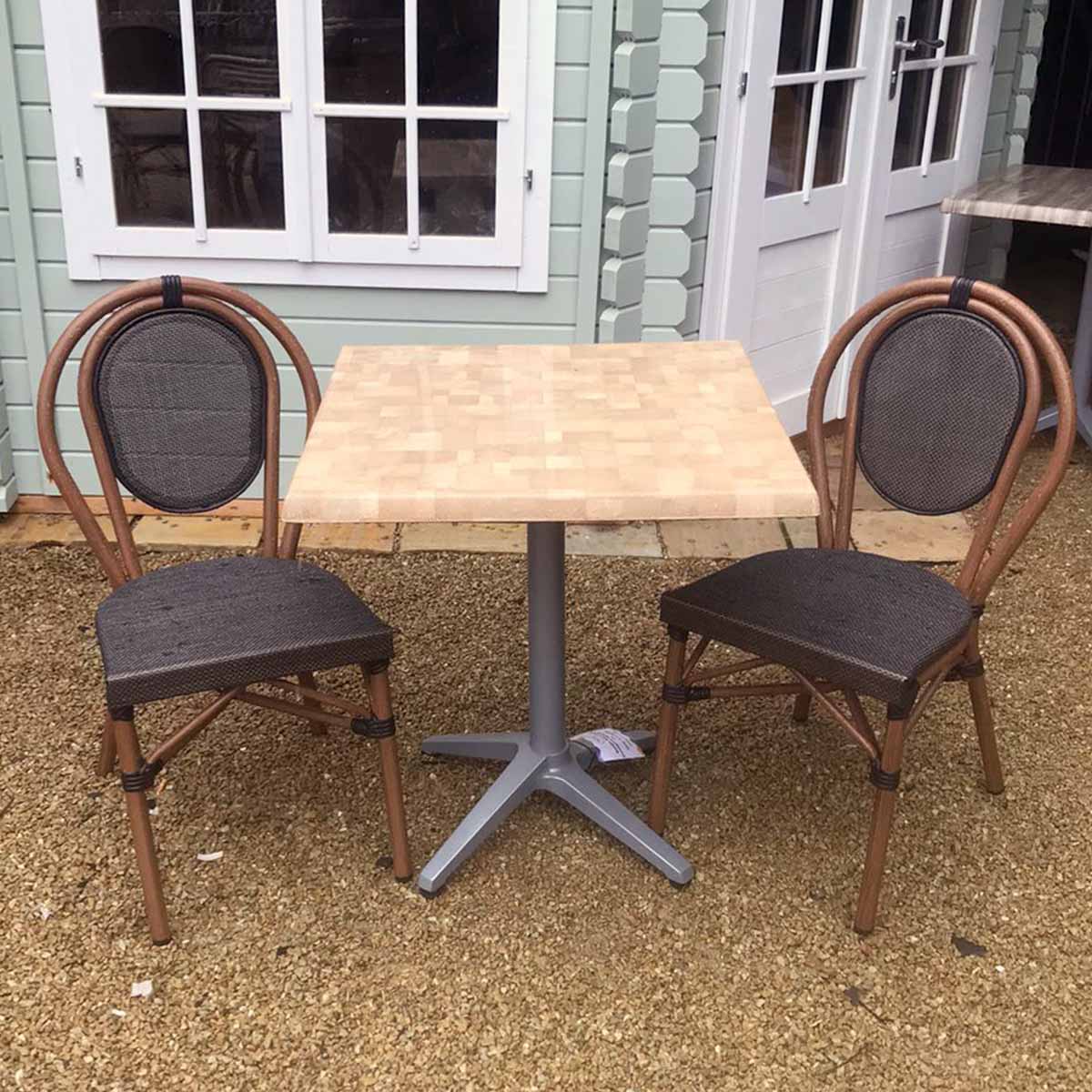 Georgia Table with Lyon 2 Dining Chair