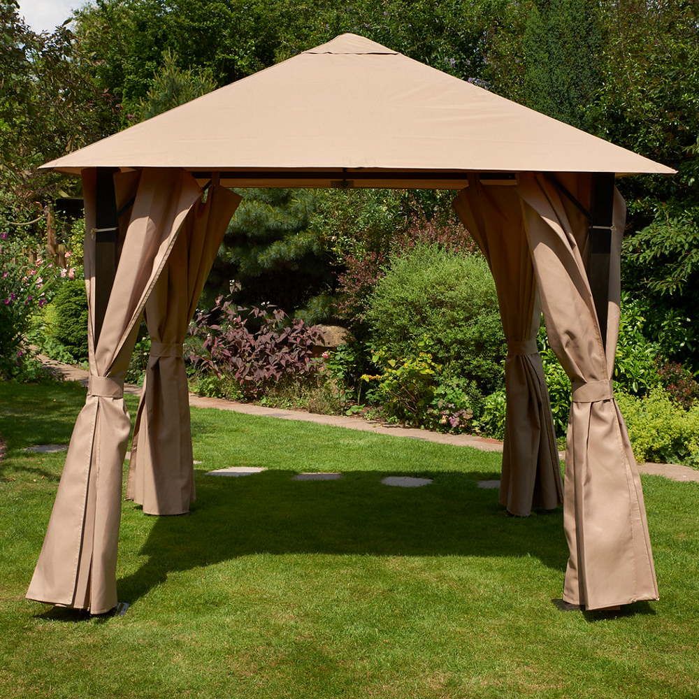 Replacement Canopy for the Venice Gazebo 3mx3m - Mocha