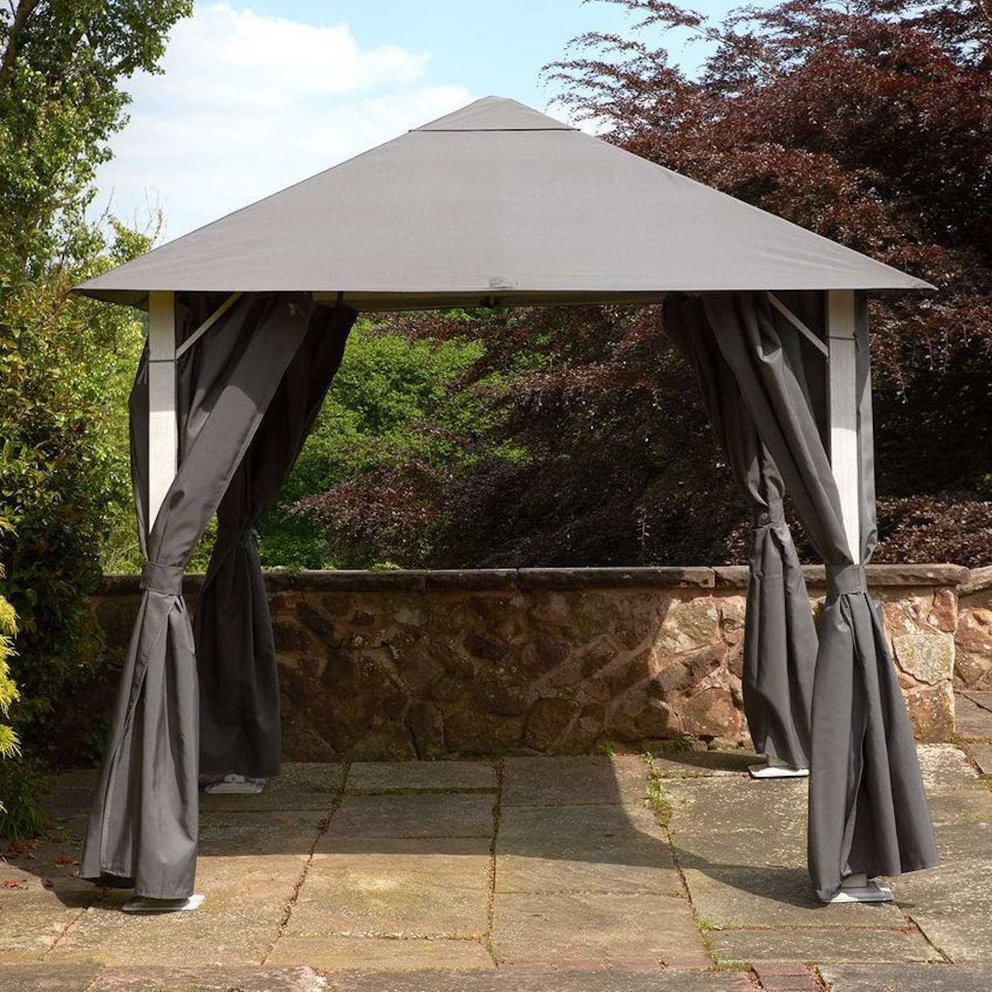 Replacement Canopy for Vintage  3 x 4m Gazebo - Grey