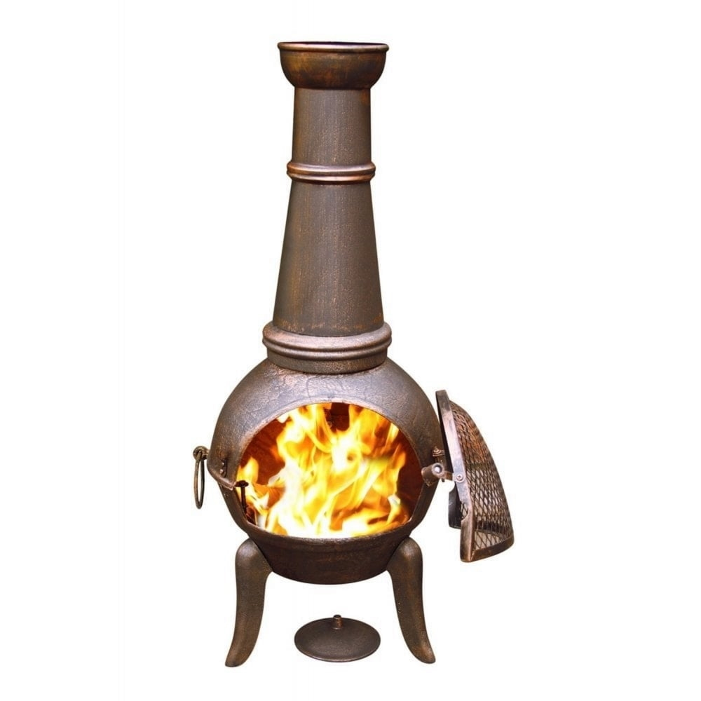 Granada Chiminea (112cm) - Bronze