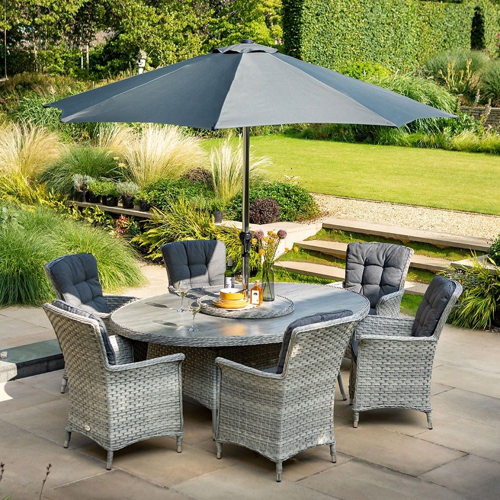 Heritage Elliptical Beech Ceramic 6 Seat Set