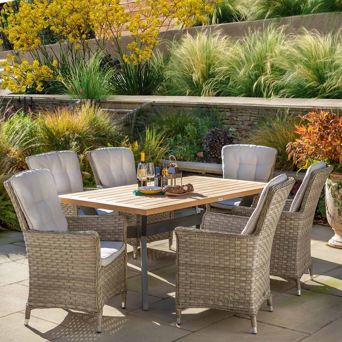 Heritage 6 Seat Teak Set
