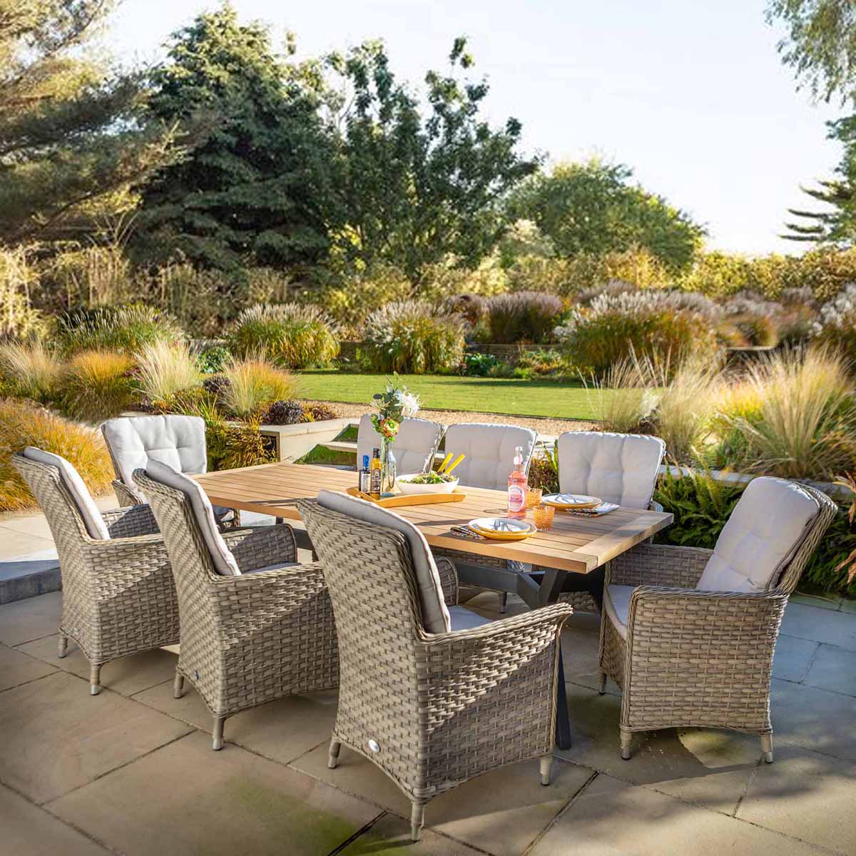 Heritage 8 Seat Teak Set