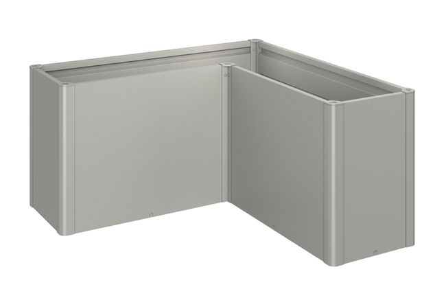 Planting Bed Belvedere - Metallic Quartz Grey - MAXI - L150