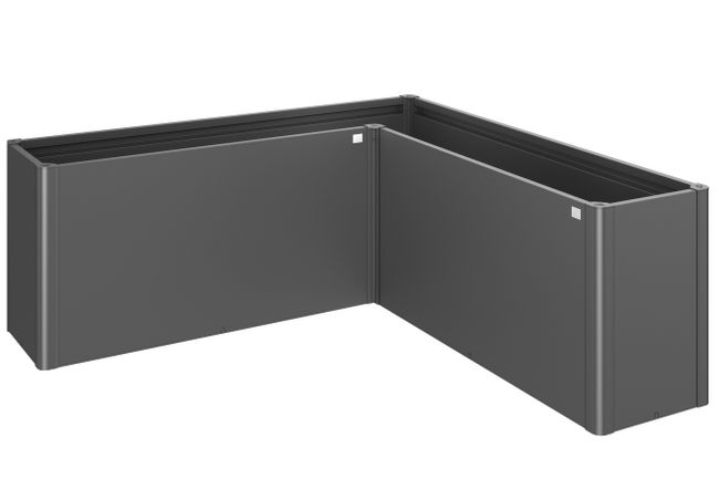 Planting Bed Belvedere - Metallic Dark Grey - MAXI - L200