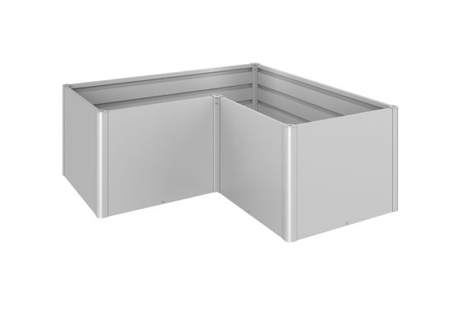 Raised Vegetable Bed - Metallic Silver - L2 x 1 (201cm x 201cm x 77cm)