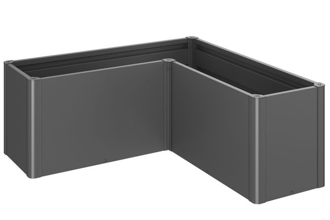Planting Bed Belvedere - Metallic Dark Grey - MIDI - L150