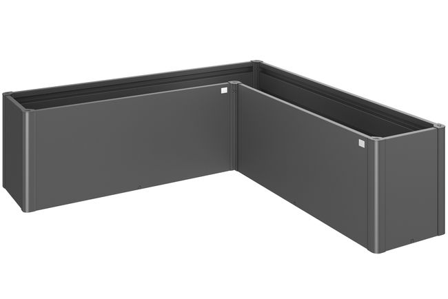 Planting Bed Belvedere - Metallic Dark Grey - MIDI - L200