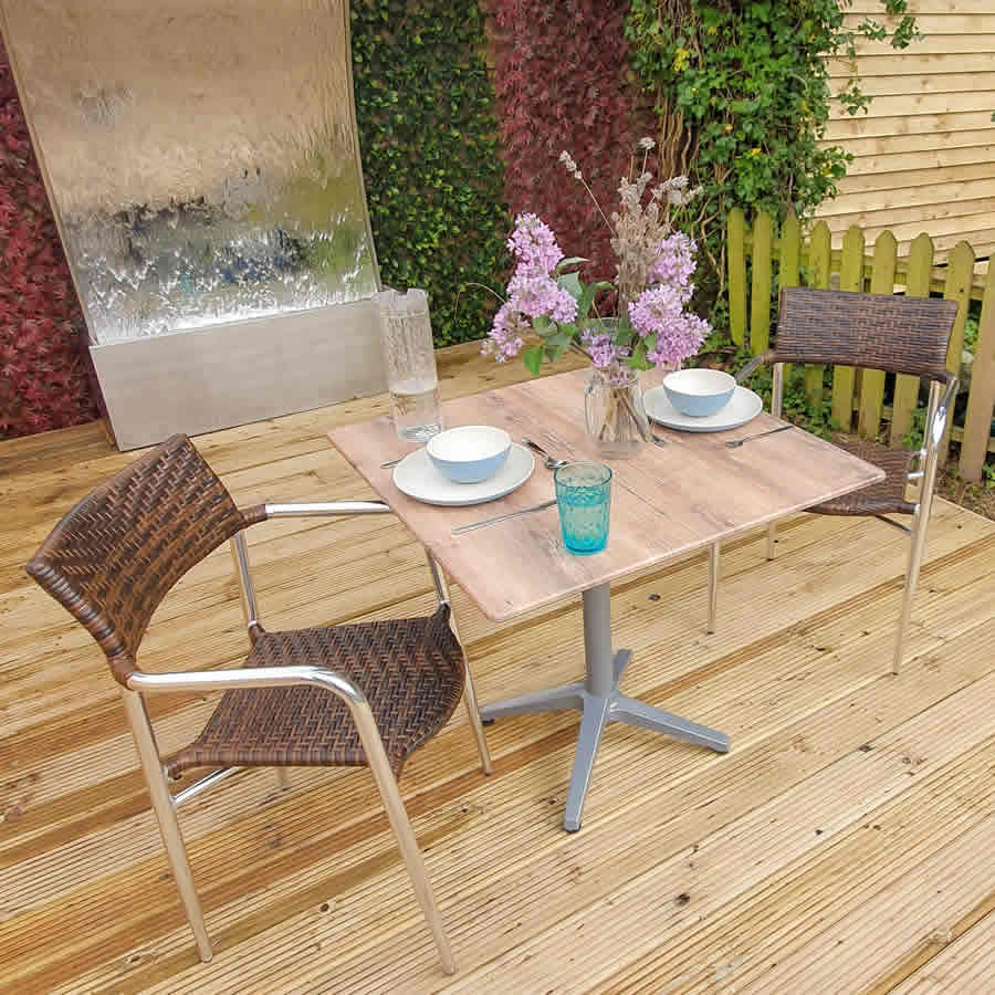 Milano Bistro Folding Table Set
