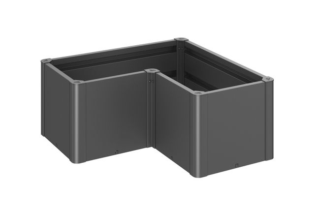 Planting Bed Belvedere - Metallic Dark Grey - MINI - L100