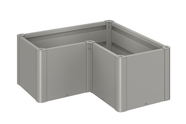 Planting Bed Belvedere - Metallic Quartz Grey - MINI - L100