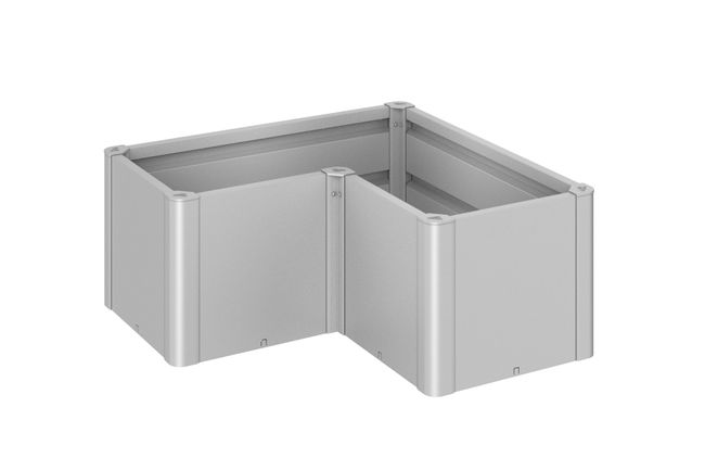 Planting Bed Belvedere - Metallic Silver - MINI - L100