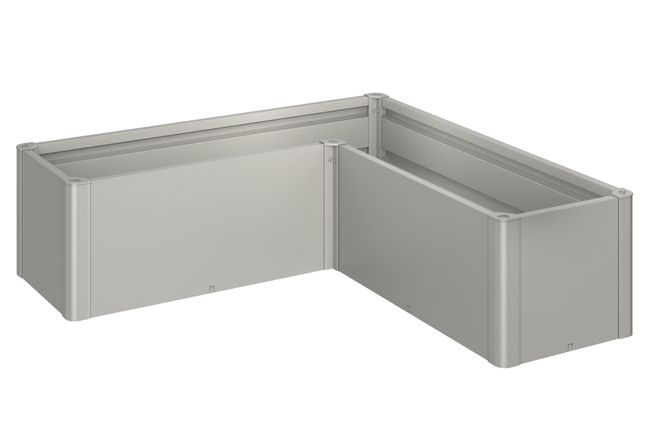 Planting Bed Belvedere - Metallic Quartz Grey - MINI - L150