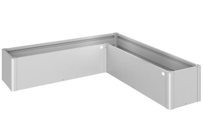 Planting Bed Belvedere - Metallic Silver - MINI - L200