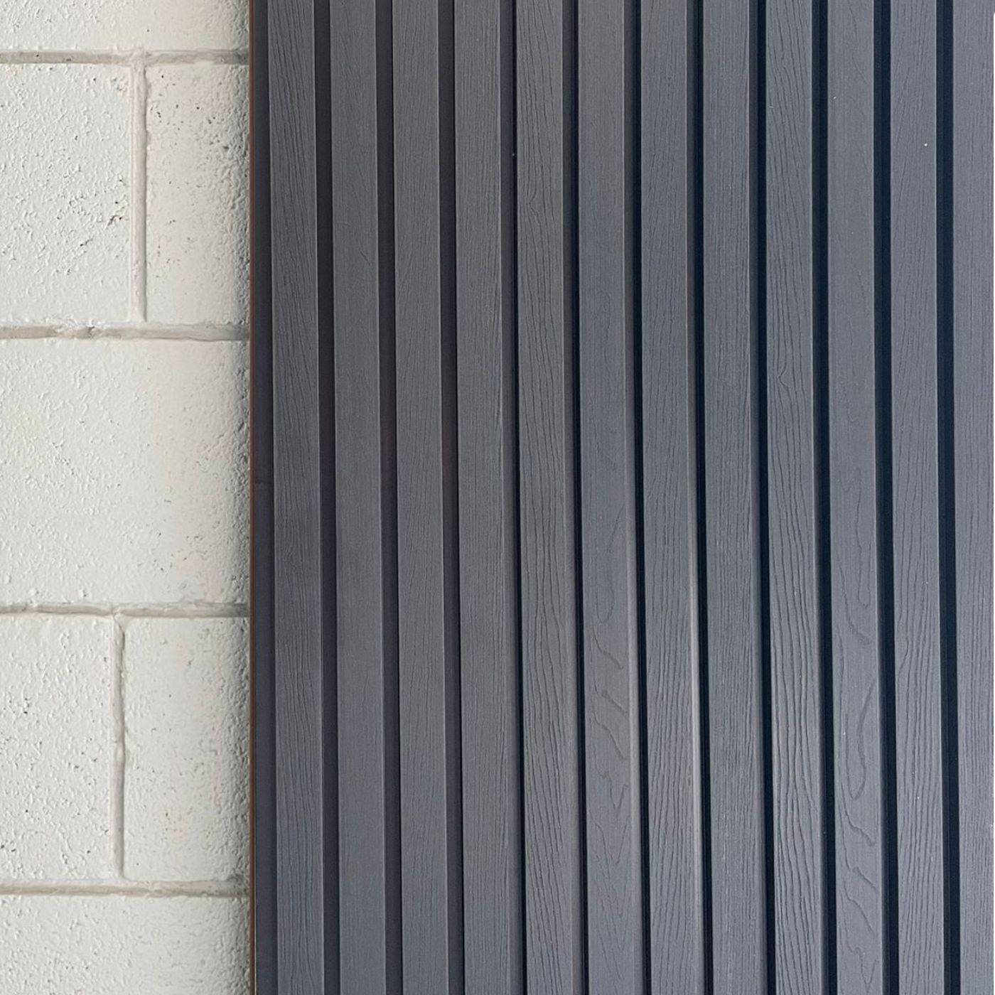 Duro-Clad Composite Cladding - Charcoal Grey (21.6cm x 2.8cm x 220cm)